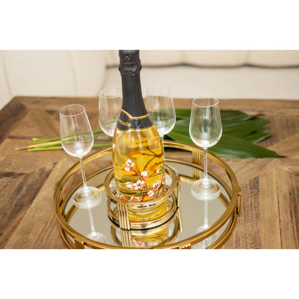 Different Mirror Bottle 13.5x13.5x5cm