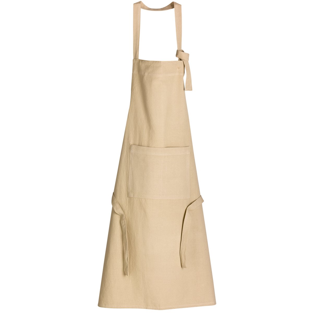 Tablier de cuisine recyclé Ada Camel 72 x 85