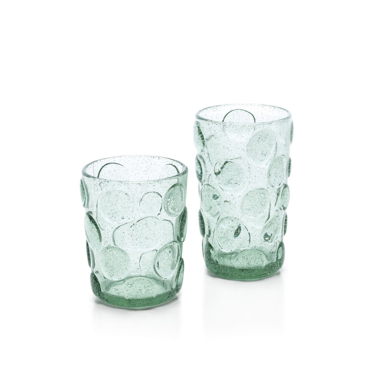 The Frosted Dot Highball - Aqua