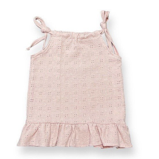Summer dress dusty pink