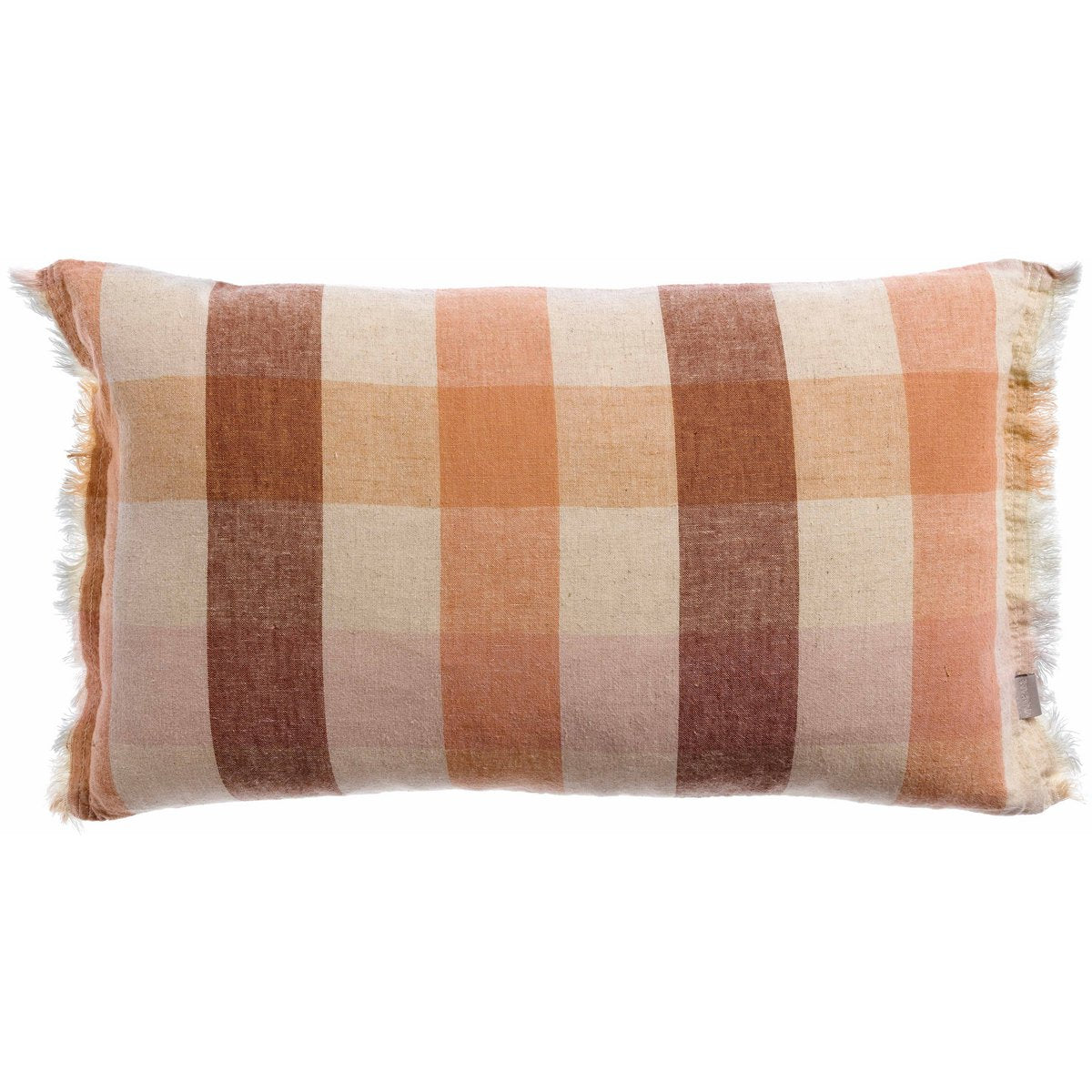 Kate Terracotta printed cushion 30 x 50