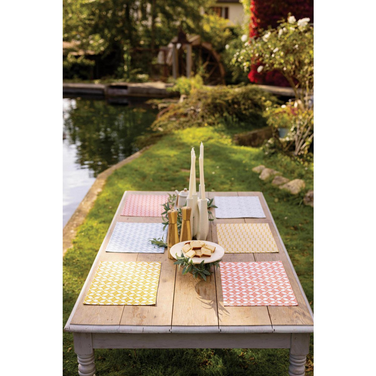 Fatou coated placemat recycled Mais 33 x 48