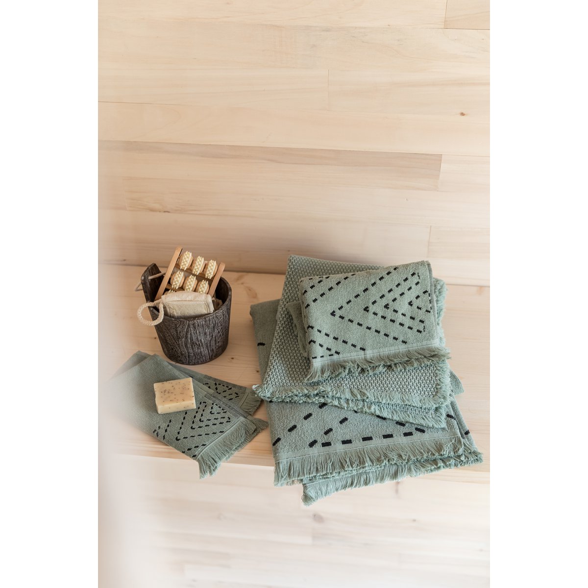 Plain bath mat Elly Opaline 54 x 64