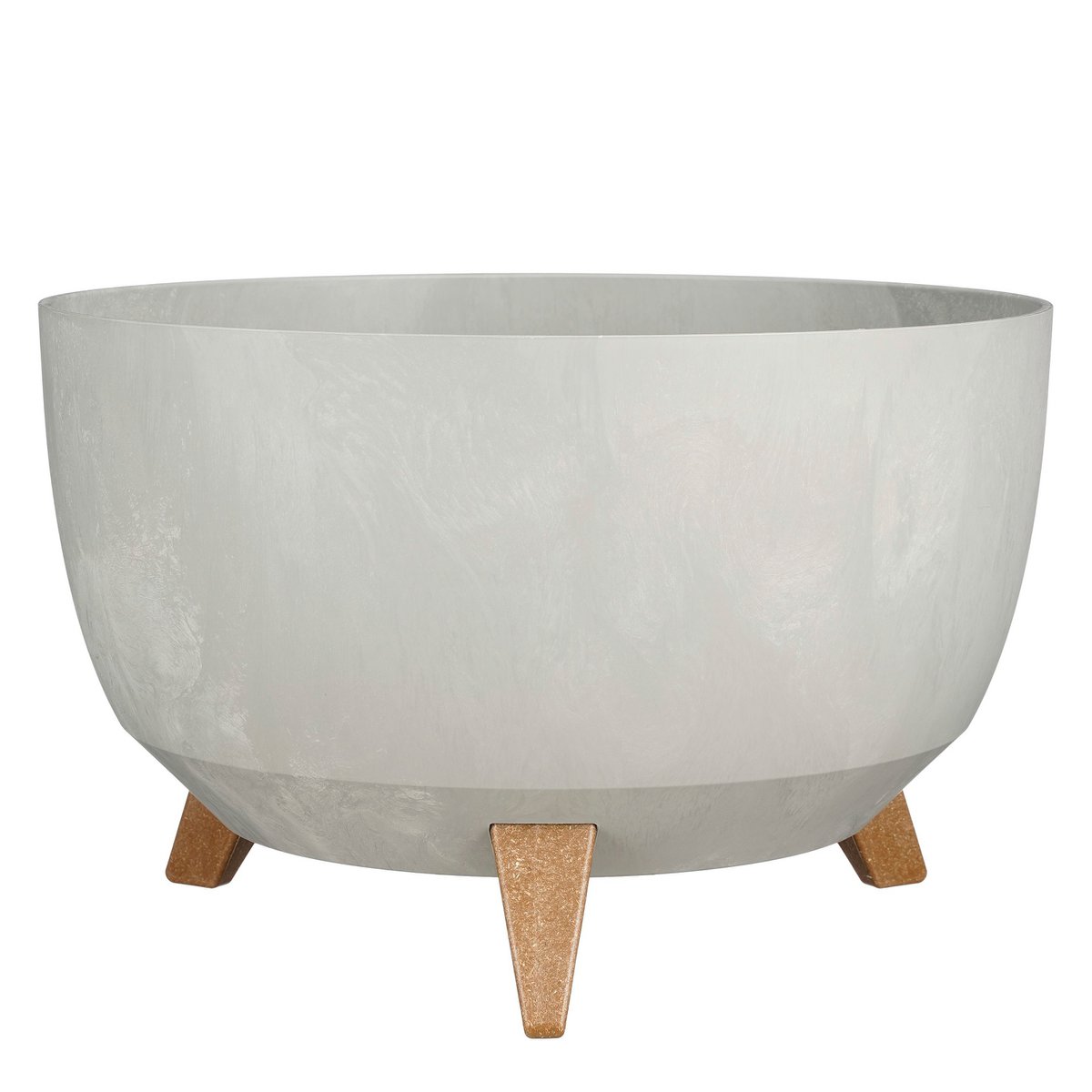 Outdoor planter Doppio Gray