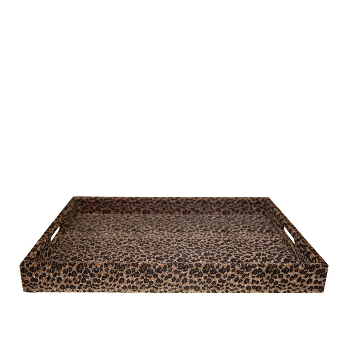 Leopard rectangular tray 42x32x4.5cm