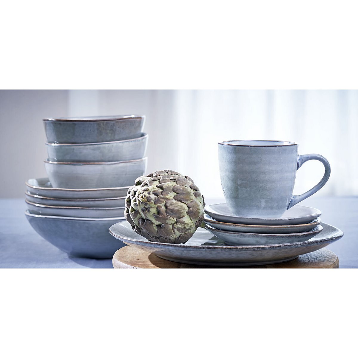 Tableware set Tabo Gray