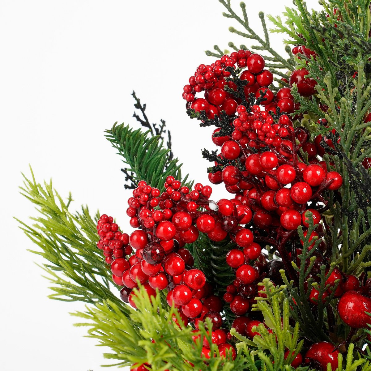 Artificial Christmas plant Red