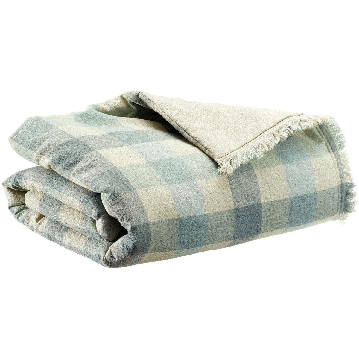 Kate myosotis printed plaid 135 x 200