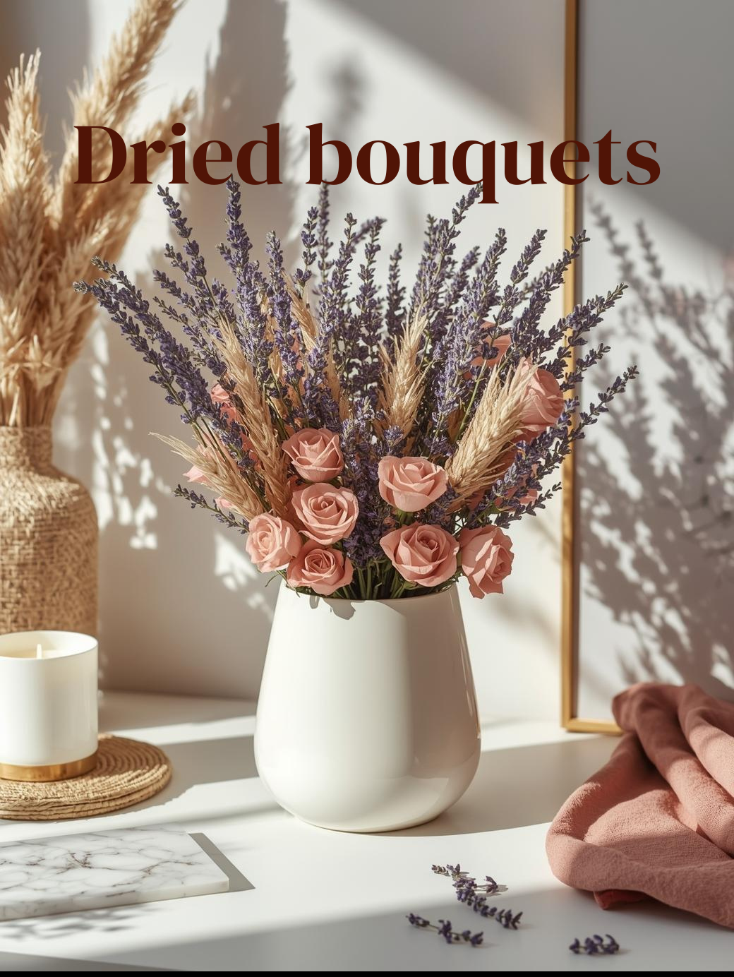 Dried bouquets