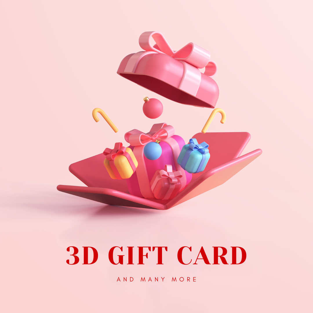 3D Gift Cards
