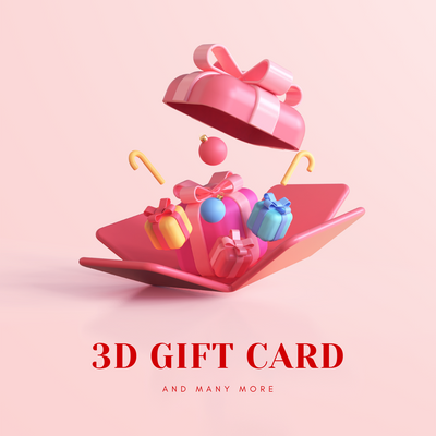 3D Gift Cards