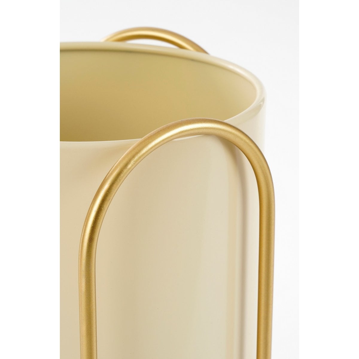 Flowerpot inside Danube Light yellow