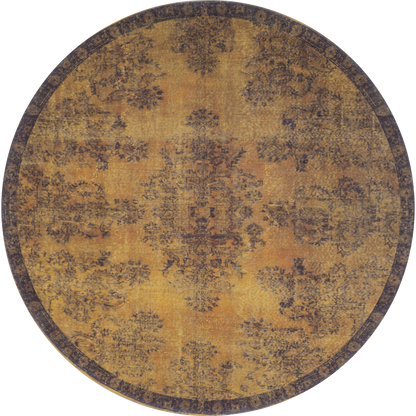 Rug Yves Round Ocher ø200 cm