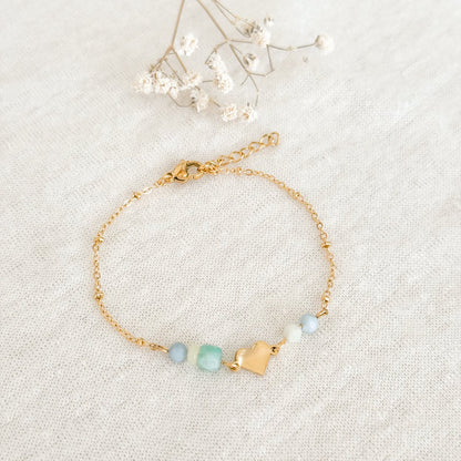 Bracelet connection and balance - Gold