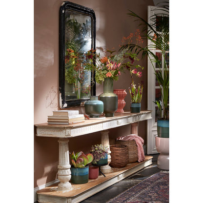 Flowerpot inside Olof Dark brown