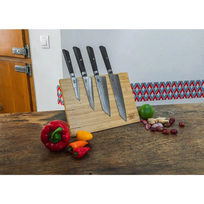 Kitchen Accessories - KOTAI magnetic bamboo knife holder (foldable) - 30 x 22 cm