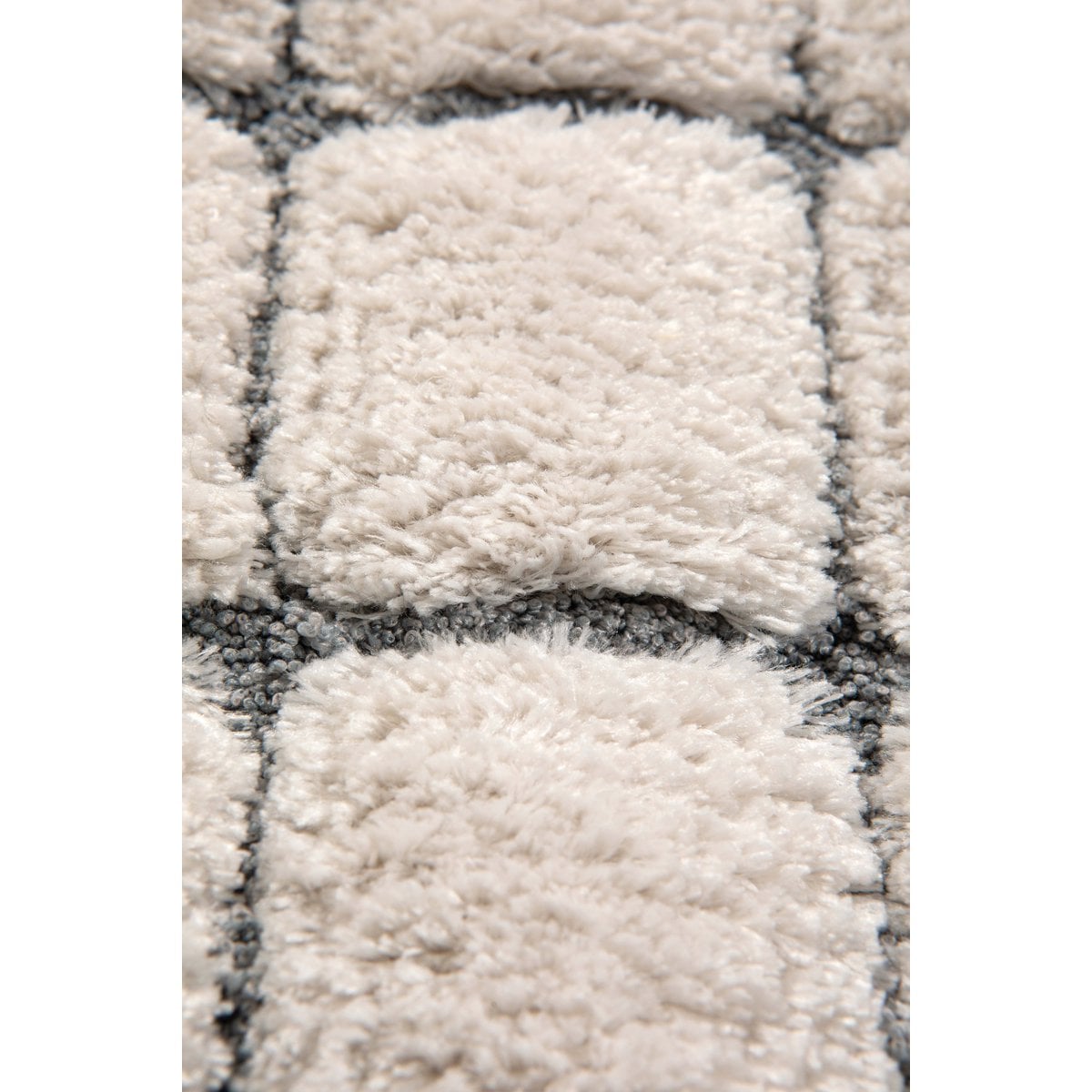 Tapis recyclé Antonio Neige 200 x 290 x 2