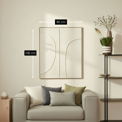 Wall decoration Beige