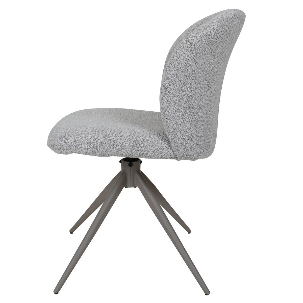 Dining room chair Cosmo - Bouclé - Champagne