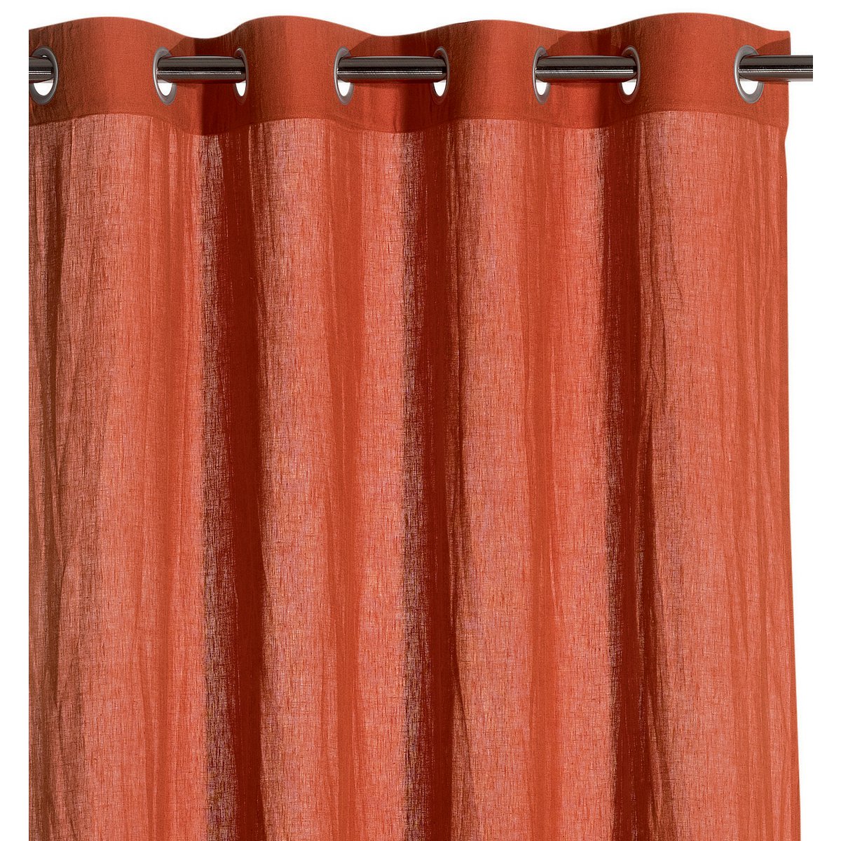 Stonewashed curtain Zeff Rooibos 140 x 280