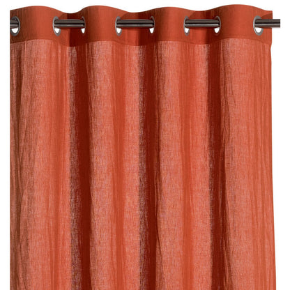 Stonewashed curtain Zeff Rooibos 140 x 280
