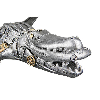 Figure Crocodile Steampunk crocodile H.14.5 cm