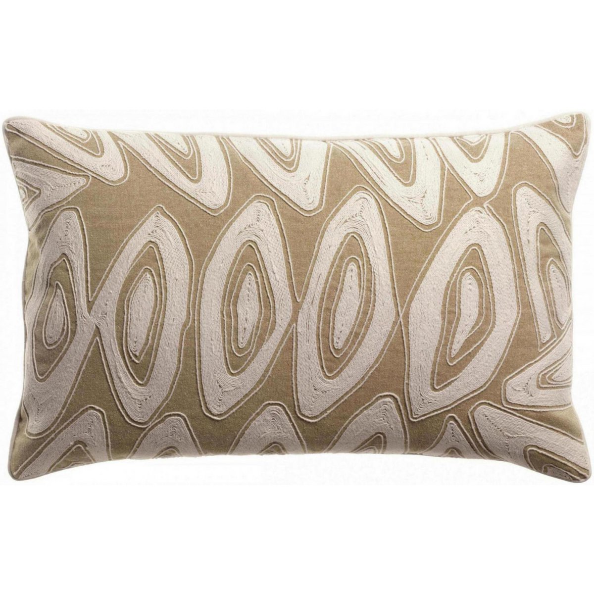 Leya Neige embroidered cushion 40 x 65