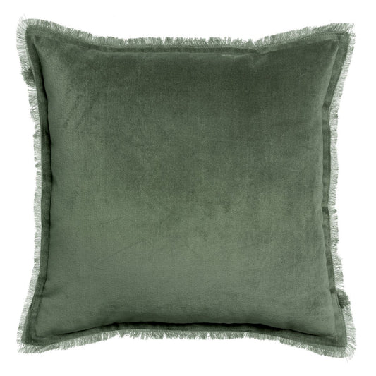 Plain cushion Fara Thyme 45 x 45