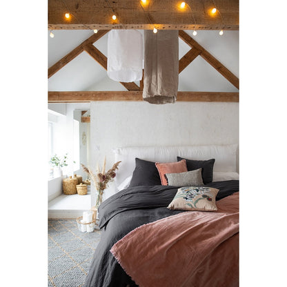 Plain throw Fara Pink 135 x 200