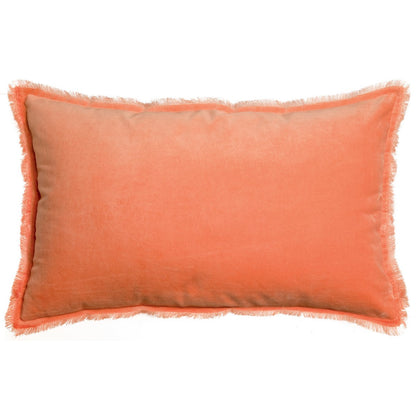 Coussin uni Fara Goyave 40 x 65