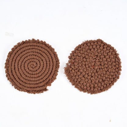 The Cotton Coaster - Dark Wallnut