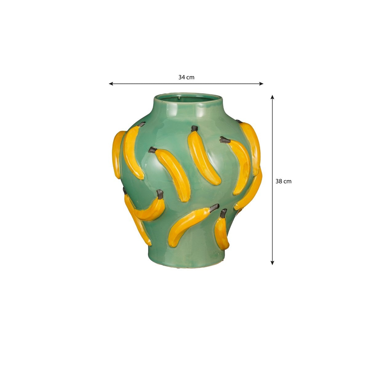 Vase Moza Light green