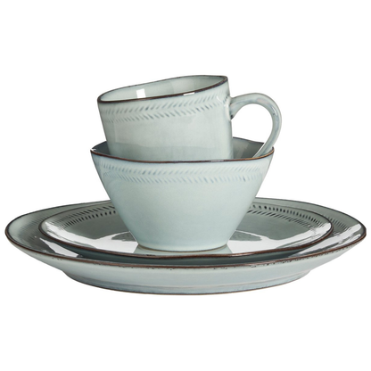 Crockery set Racco Gray