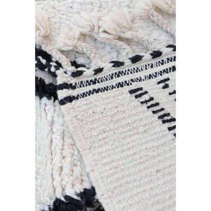 Pure wool Moroccan Berber rug 151 x 243 cm