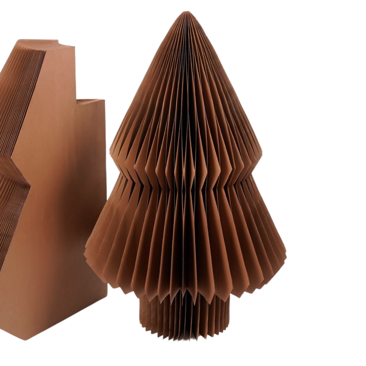 Decorative Christmas tree Brown