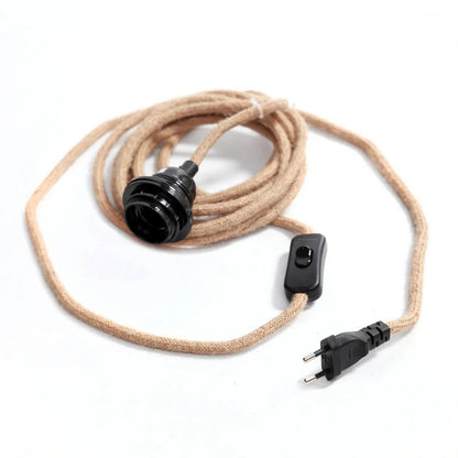 Fitting Lamps - Natural Black