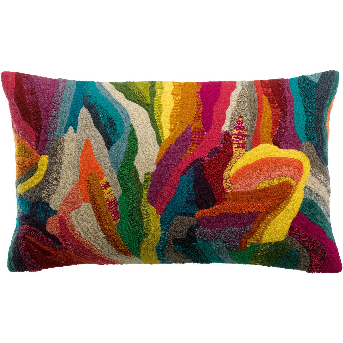 Betty Multico embroidered cushion 30 x 50