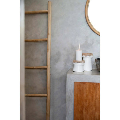 The Pretty Candle Holder - White Natural - S