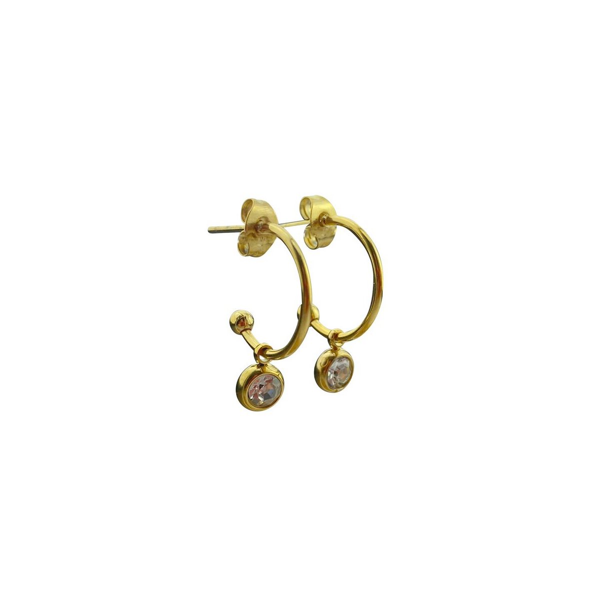 Earrings Diamantje - Gold