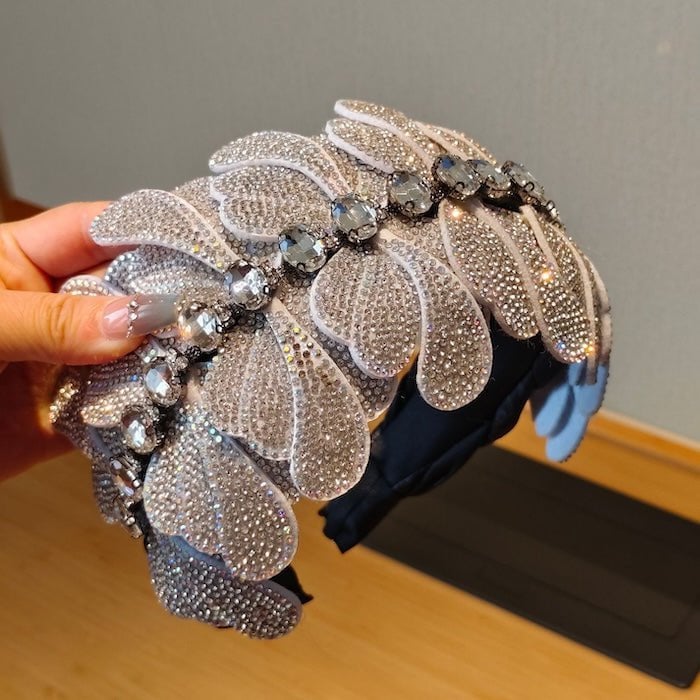 Luxurious Flower Petals Headband