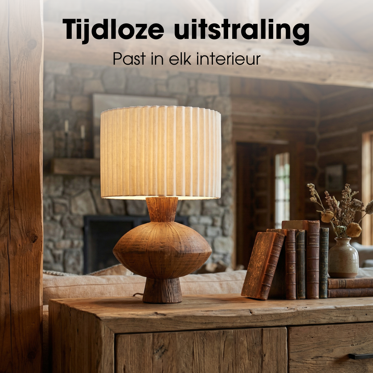 Table lamp Frey Brown