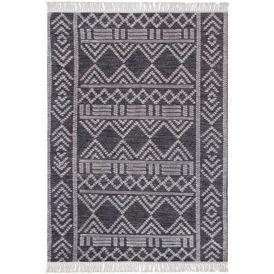 Tapis Maés Charbon/ivoire 190 x 290