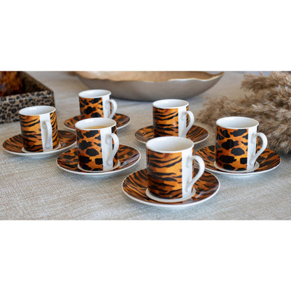 Safari coffee cups - Lot of 6