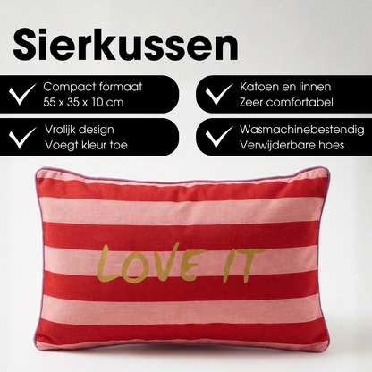 Decorative cushion Red