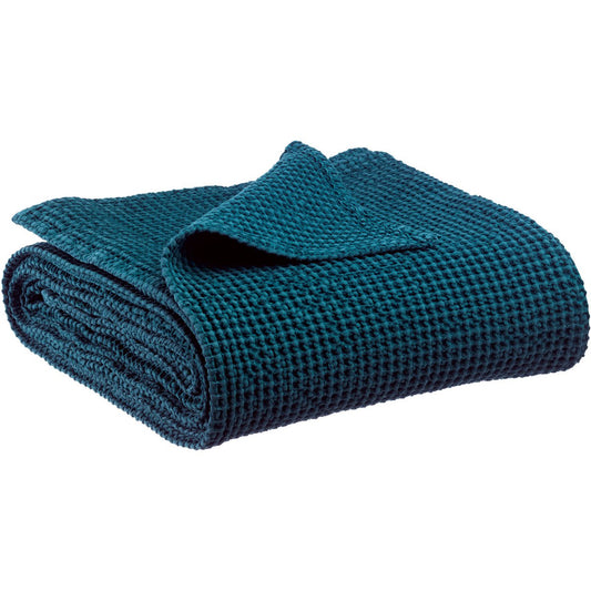 Maia Indigo Recycled Throw 260 x 260