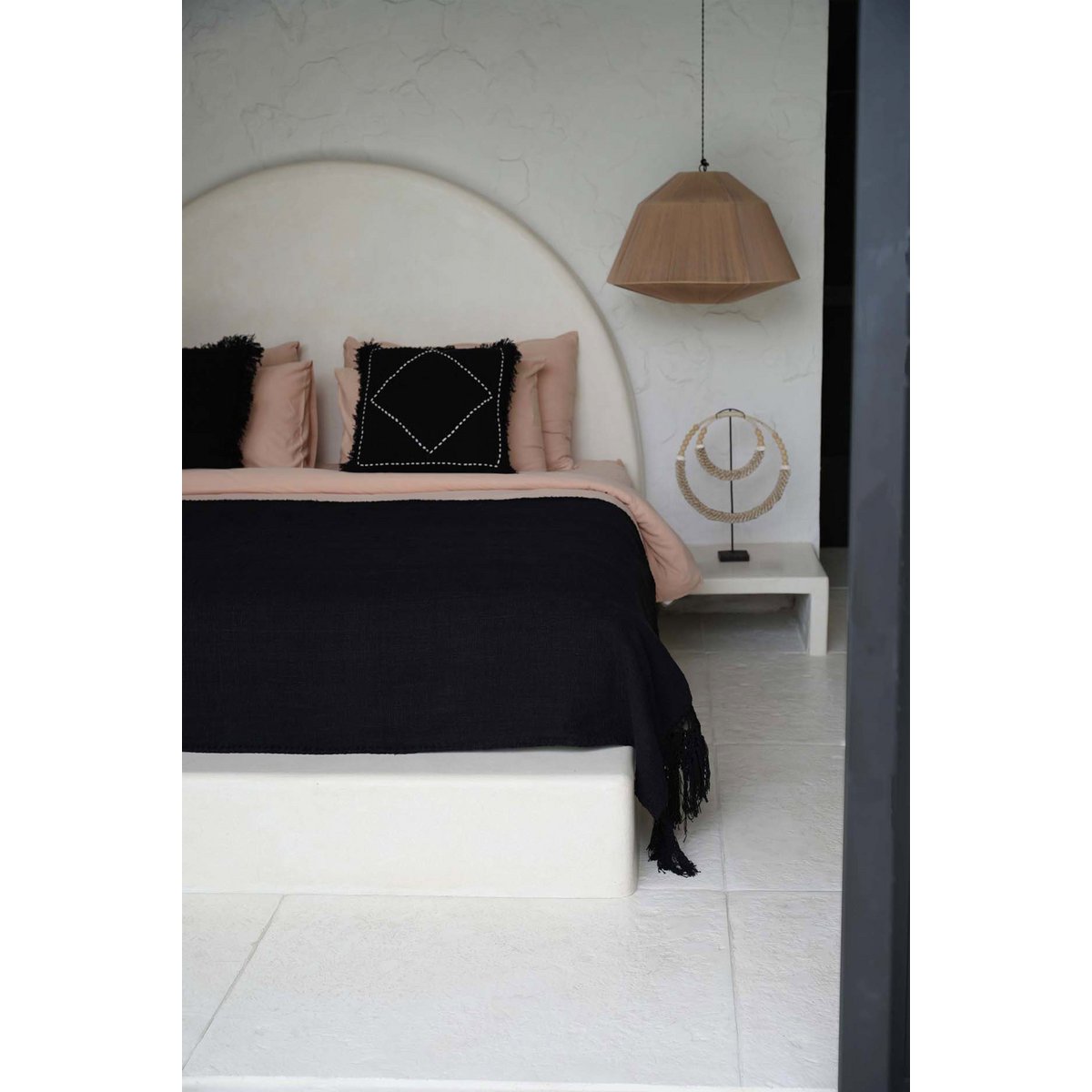 The Gypsy Bed Throw - Black