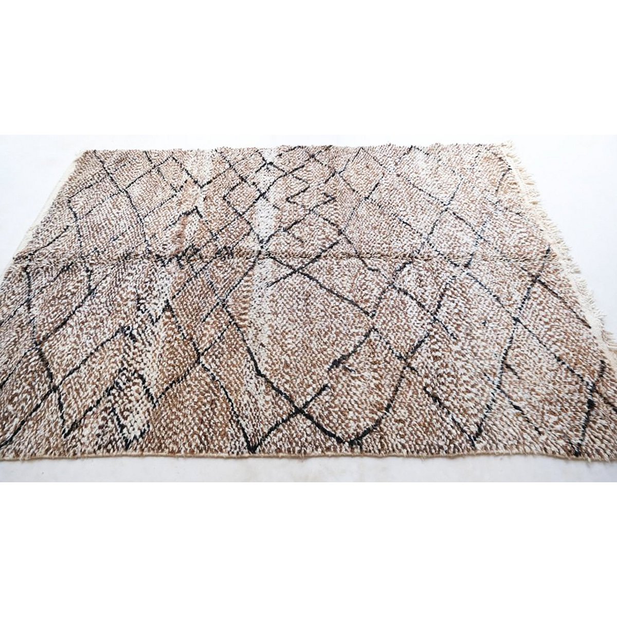 Pure wool Moroccan Berber rug 189 x 300 cm