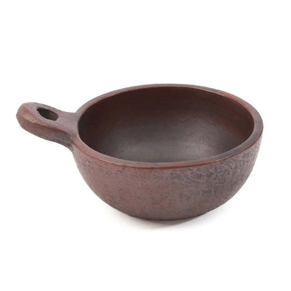 The Ethnic Bowl with Handle - Terracotta - S