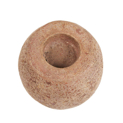 The Cavestone Candle Holder - Brown