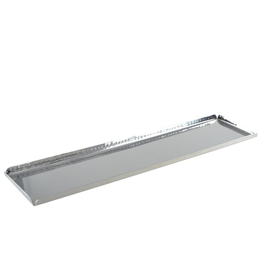 Rectangular tray Martele Mirror effect 50x11.5x1.25cm